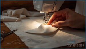 sewing inner points sewing inner points