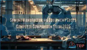 sewing manufacturing equipment costs