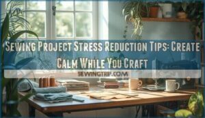 sewing project stress reduction tips
