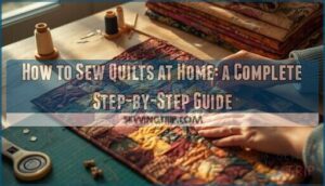 sewing quilts at home