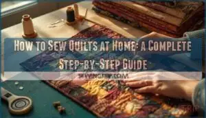 sewing quilts at home