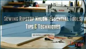 sewing ripstop nylon