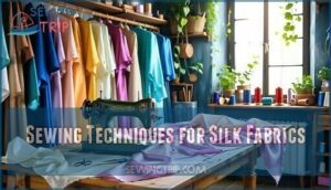 sewing techniques for silk fabrics