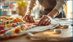 sewing the envelope body