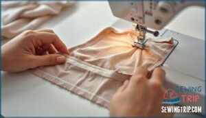 sewing the panties