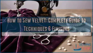 sewing velvet sewing velvet