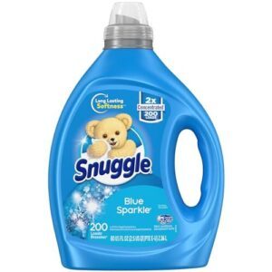 Snuggle Blue Sparkle Liquid Fabric B07ND9L6S2