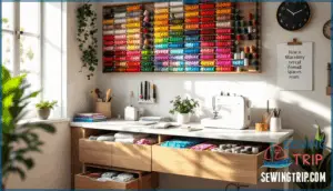 solutions for small sewing rooms