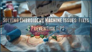 solving embroidery machine issues