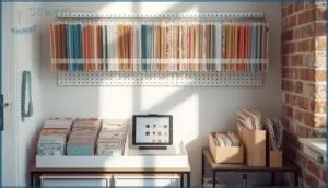 space-saving sewing pattern storage ideas