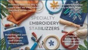 specialty and heat-away stabilizers