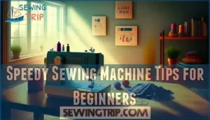 speedy sewing machine tips for beginners