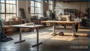 stand-alone and motorized tables