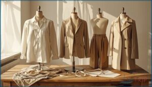 standard ease allowances by garment type