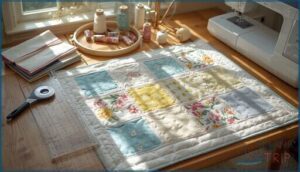 step-by-step guide to making your first quilt