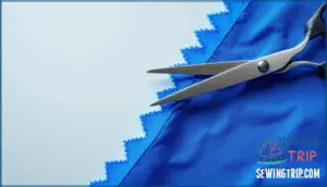 step-by-step guide to pinking edges