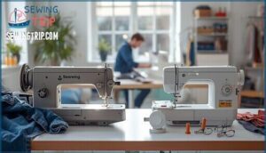 stitch range and speed differences