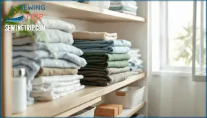 storing bamboo clothing and bedding safely