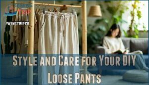 style and care for your diy loose pants