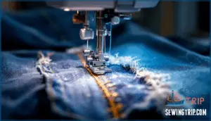 suitability for multi-layer denim repairs