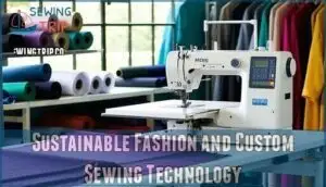 sustainable fashion and custom sewing technology