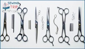 symmetry in professional and specialty scissors