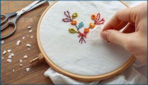 tear-away stabilizers and removal tips