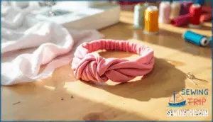 techniques for creating the faux knot twist