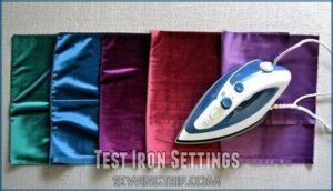 test iron settings
