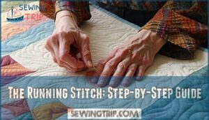 the running stitch: step-by-step guide