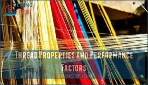 thread properties and performance factors