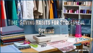 time-saving habits for successful sewing time-saving habits for successful sewing