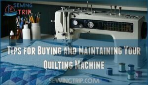 tips for buying and maintaining your quilting machine