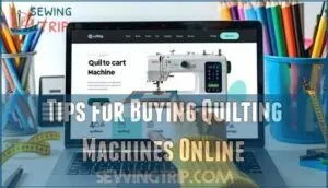 tips for buying quilting machines online