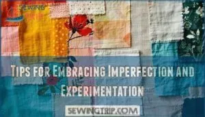 tips for embracing imperfection and experimentation
