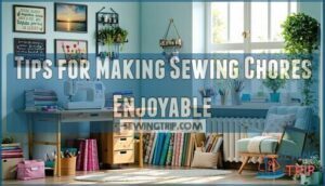 tips for making sewing chores enjoyable