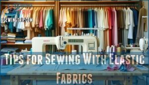 tips for sewing with elastic fabrics