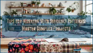 tips for working with difficult patterns