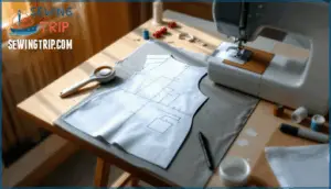transferring lines and markings
