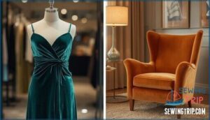 typical uses in fashion and home decor