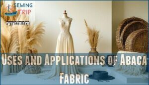 uses and applications of abaca fabric