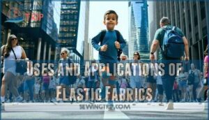 uses and applications of elastic fabrics