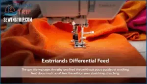 using differential feed for flawless results