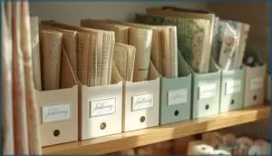 using magazine holders and file organizers