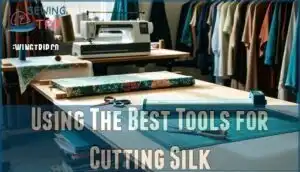 using the best tools for cutting silk