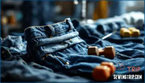 using waistband stretchers and household items