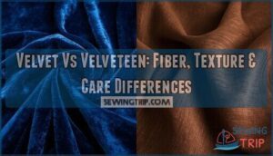 velvet vs velveteen velvet vs velveteen