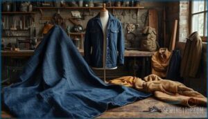 very heavy fabrics (14–18 oz+) very heavy fabrics (14–18 oz+)