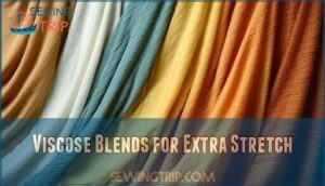 viscose blends for extra stretch