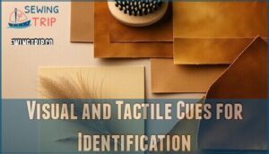 visual and tactile cues for identification